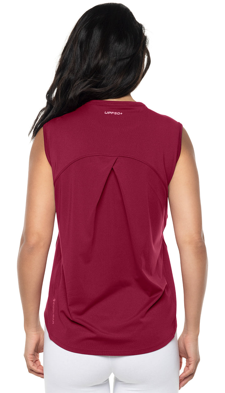 Women's Accelera Tank | Red Crush