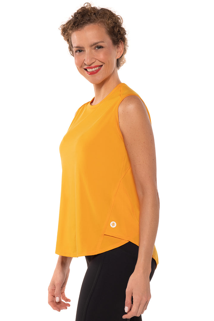 Women's Accelera Tank | Apricot Crush