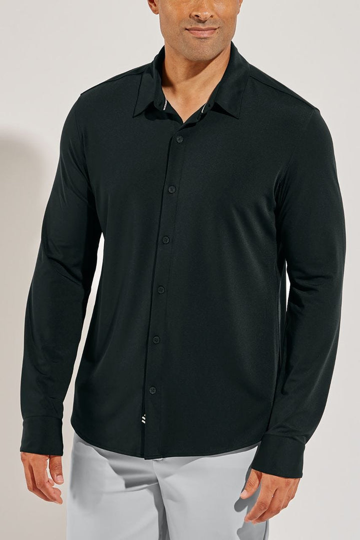 Men's Vita Button Down Shirt | Black