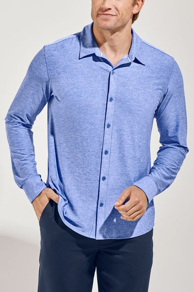 Blue Sun Protective Button-Down Shirt – Castleberry Shop