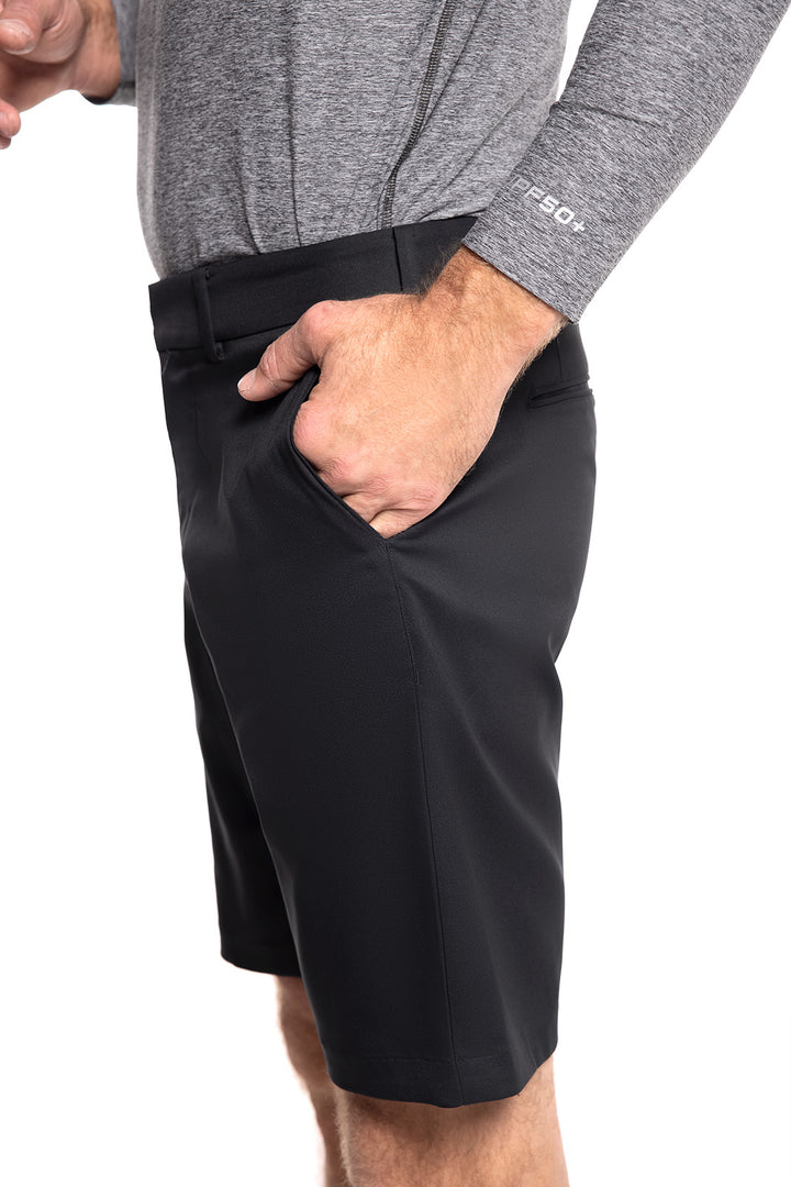 Men's Flaig Golf Short | Black