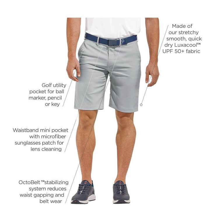 Men's Flaig Golf Short | Sand Grey