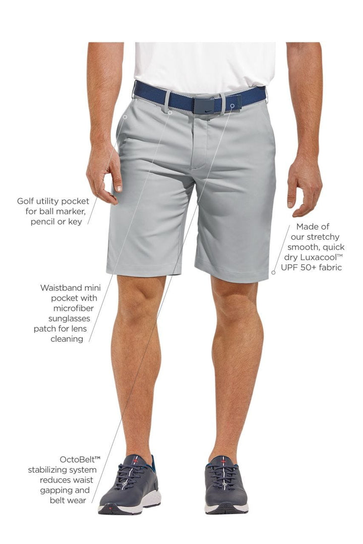 Men's Flaig Golf Short | Sand Grey