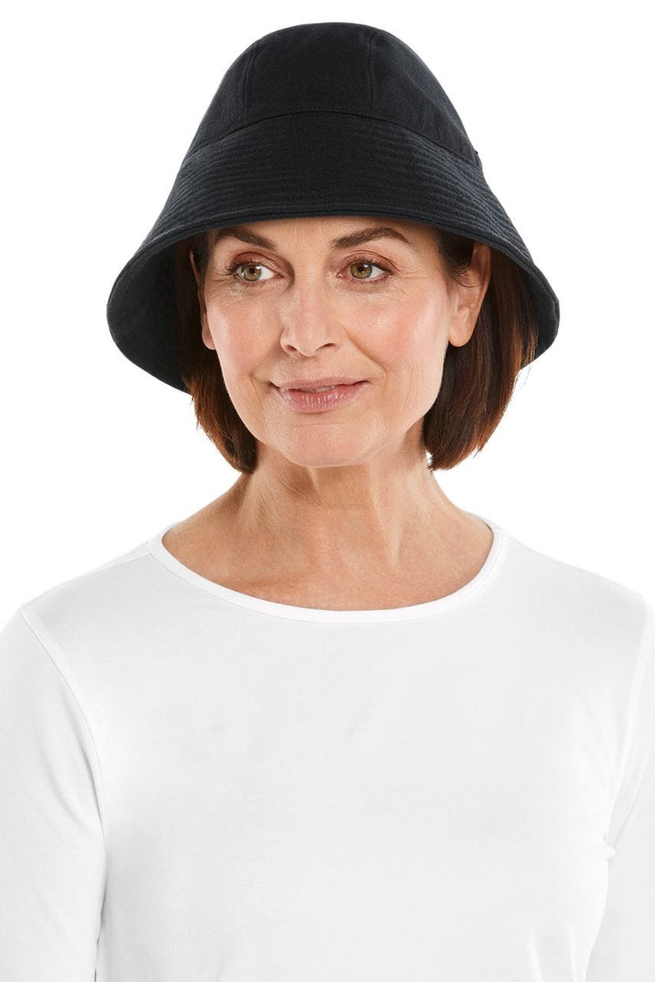 Women's Katia Cotton Bucket Hat | Black