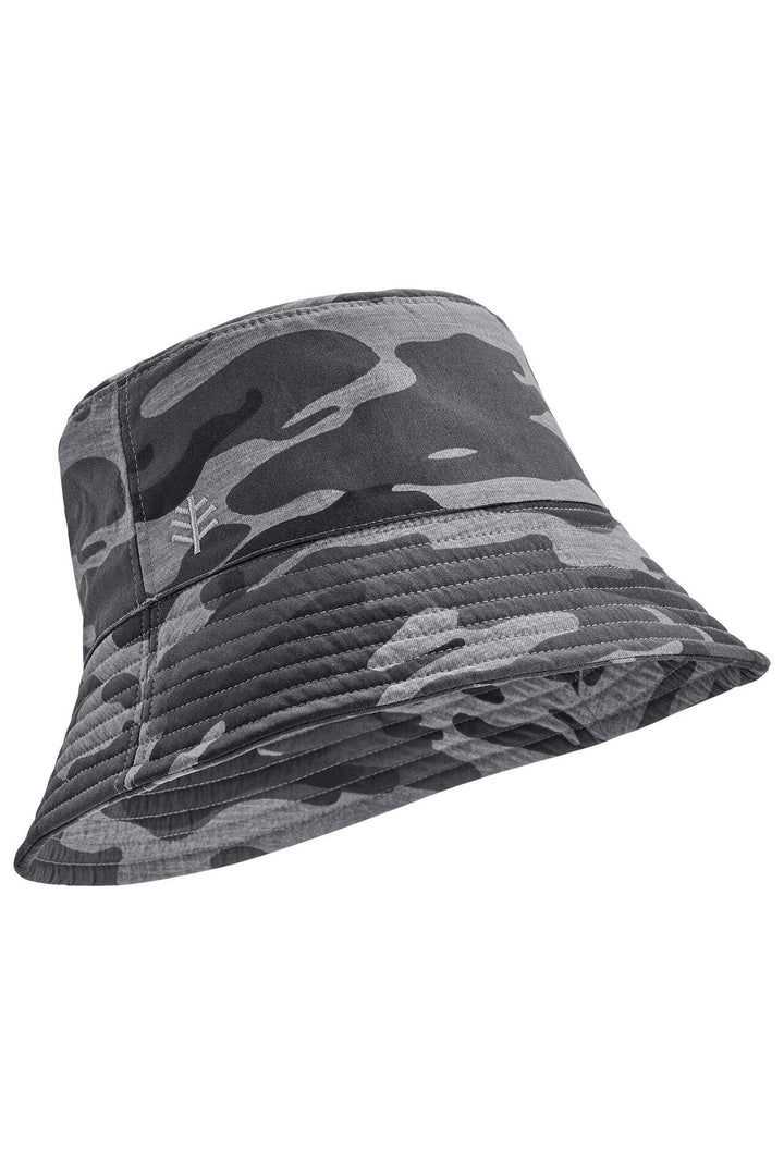 Men's Gavin Cotton Bucket Hat | Grey Modern Camo