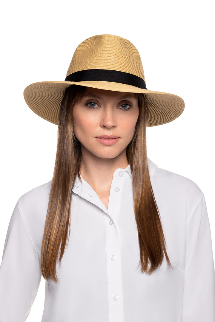 Peyton Panama Style Fedora | Natural