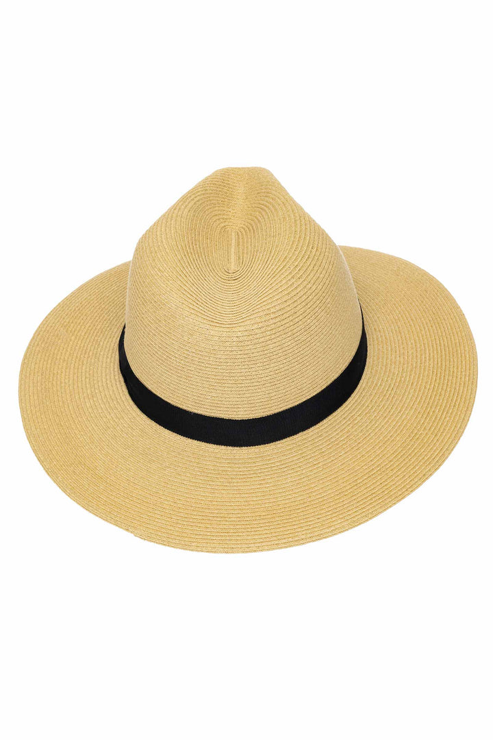 Peyton Panama Style Fedora | Natural