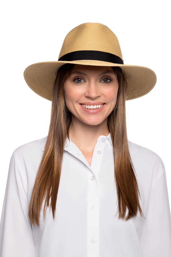 Peyton Panama Style Fedora | Natural