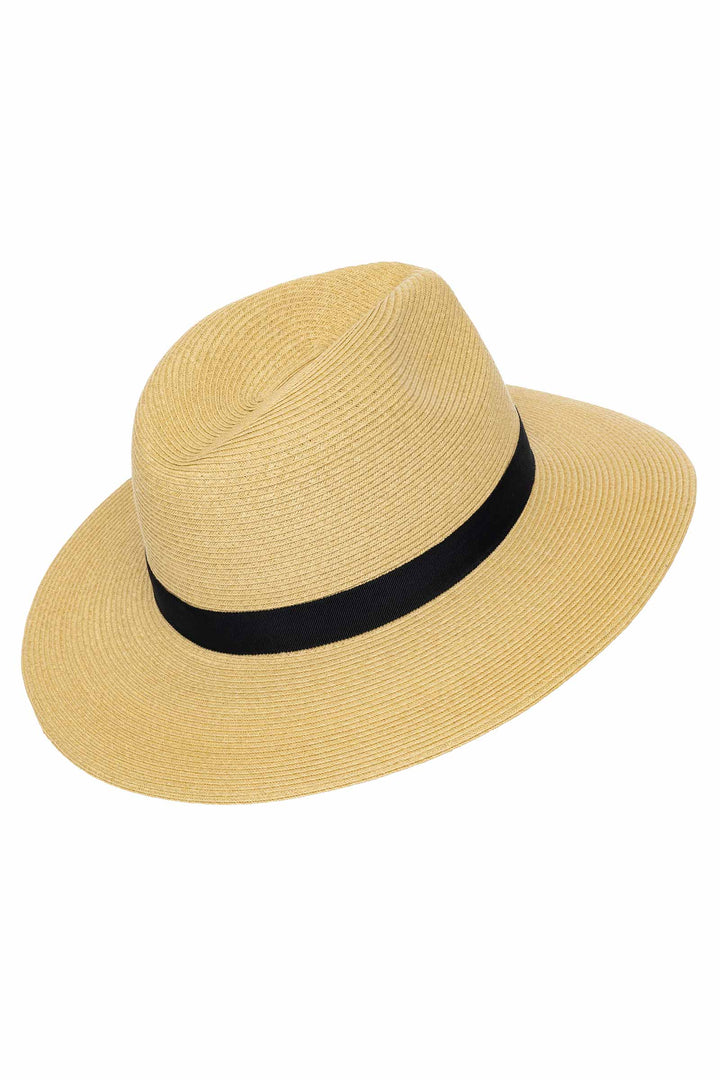 Peyton Panama Style Fedora | Natural