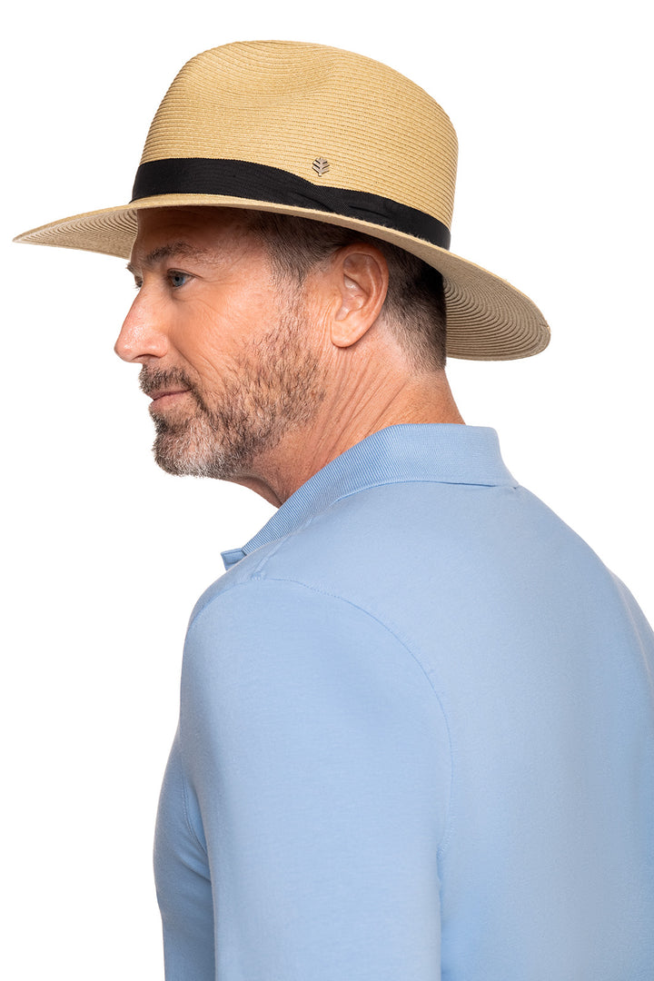 Peyton Panama Style Fedora | Natural