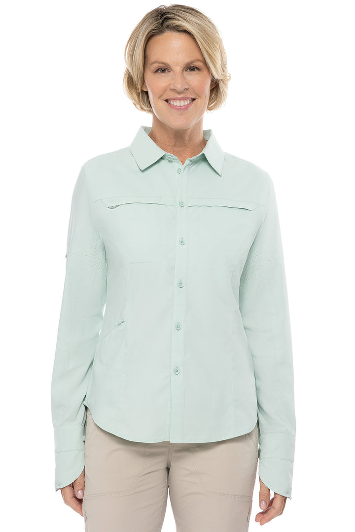 Women's Kodia Fishing Shirt | Misty Aqua