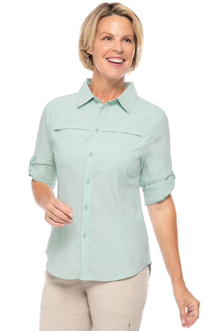 Women's Kodia Fishing Shirt | Misty Aqua