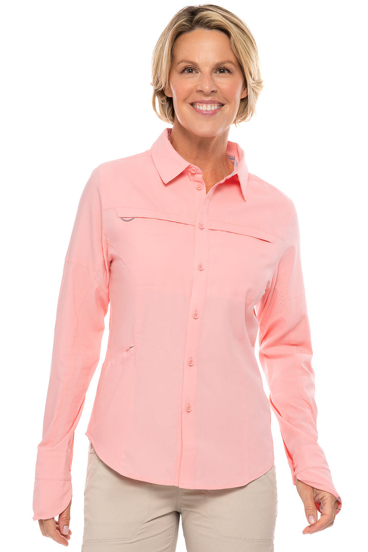 Women's Kodia Fishing Shirt | Peachy Pink