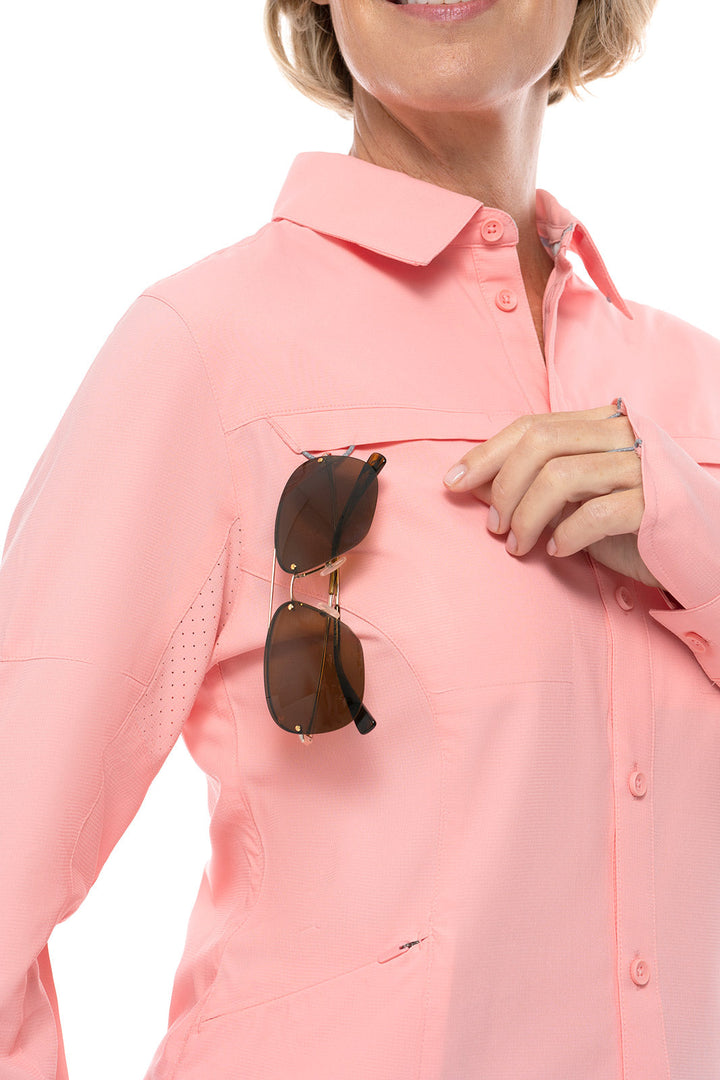 Women's Kodia Fishing Shirt | Peachy Pink