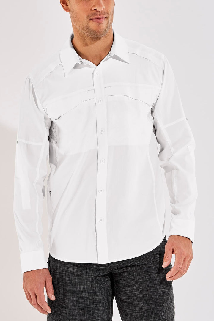 Men's Nassau Fishing Shirt | White