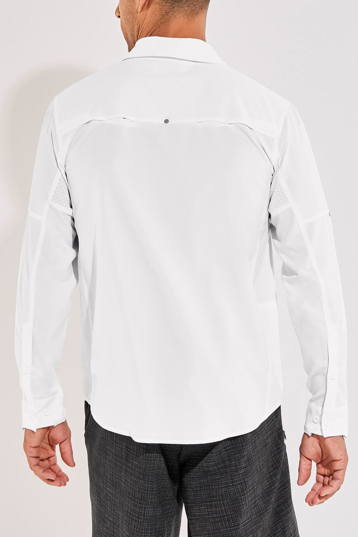 Men's Nassau Fishing Shirt | White