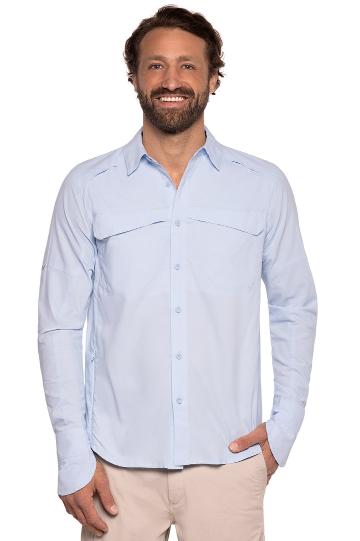 Men's Nassau Fishing Shirt | Light Blue