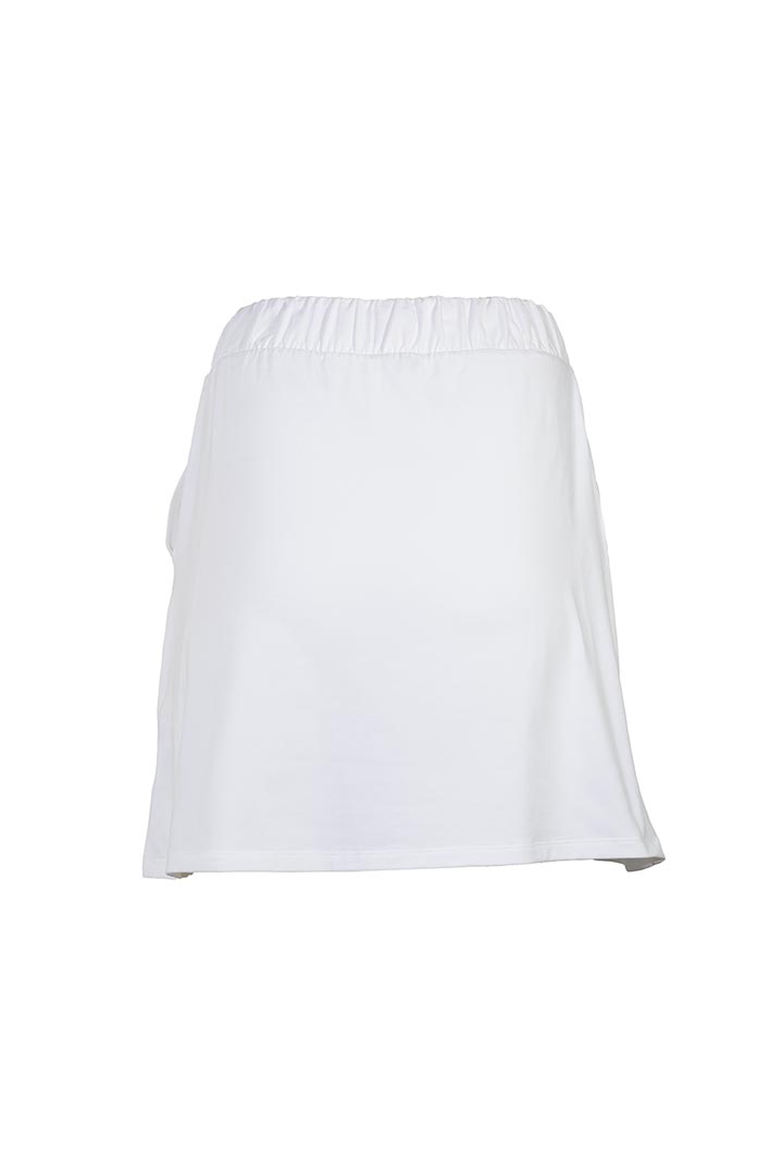 Women's Plaka Knit Skort | White