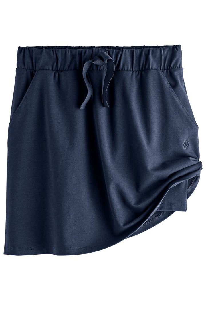 Women's Plaka Knit Skort | Navy