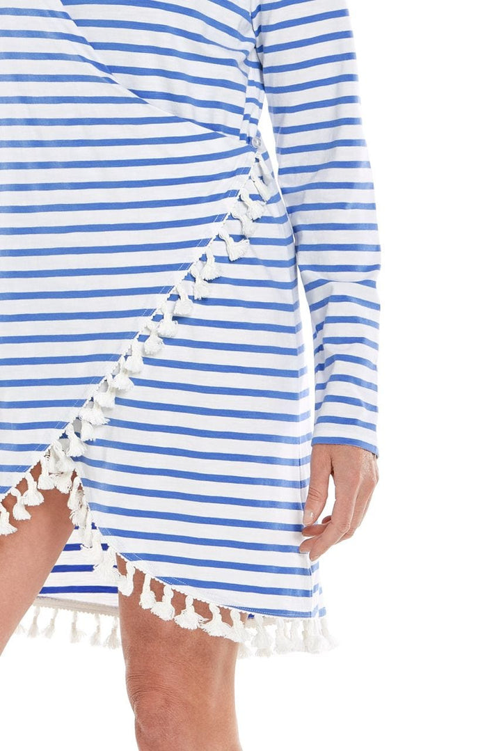 Women's San Clemente Cover-Up | French Blue/White