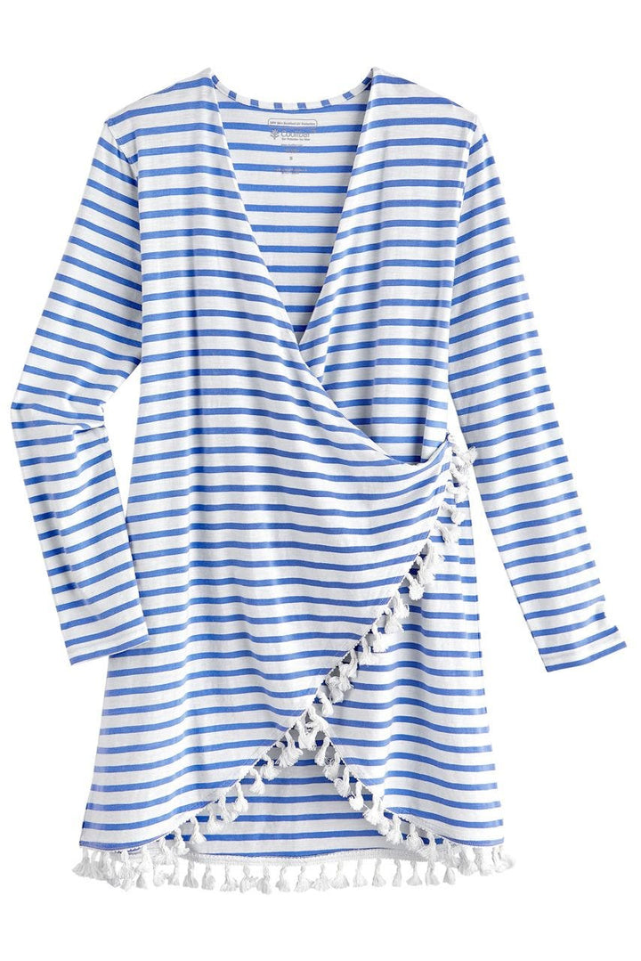 Women's San Clemente Cover-Up | French Blue/White