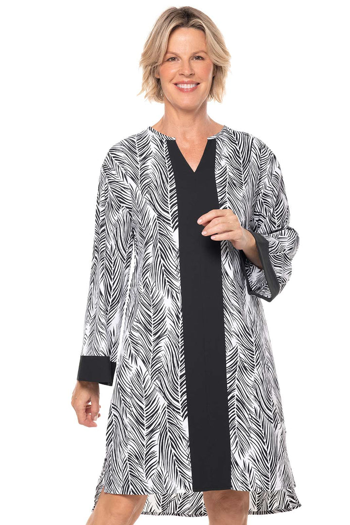 Women's Calvada Cover-Up Dress | Black/White Grand Palm