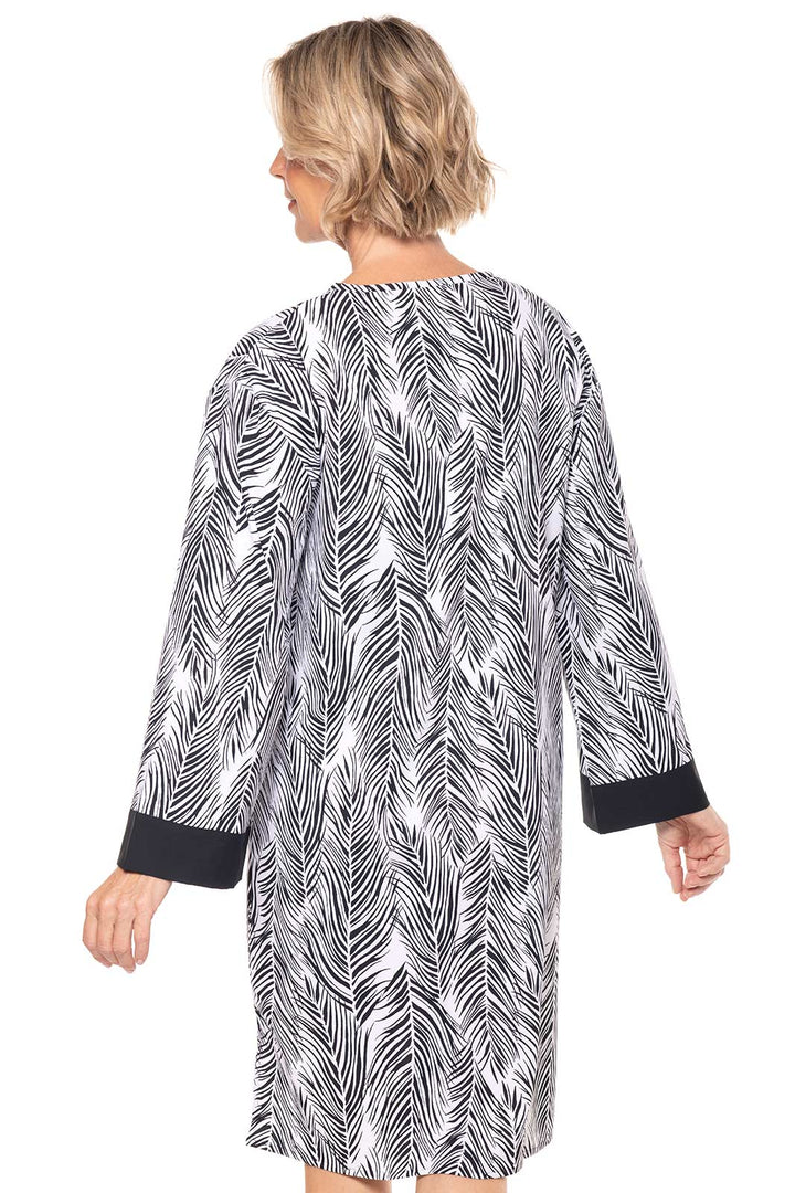 Women's Calvada Cover-Up Dress | Black/White Grand Palm