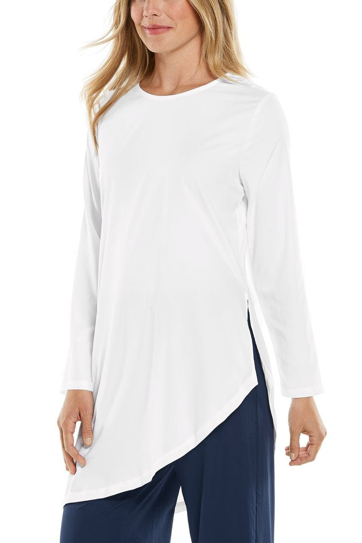 Women's Felanti Fashion Tunic Top | White