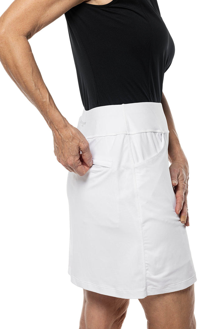 Women's Corta Performance Skort | White