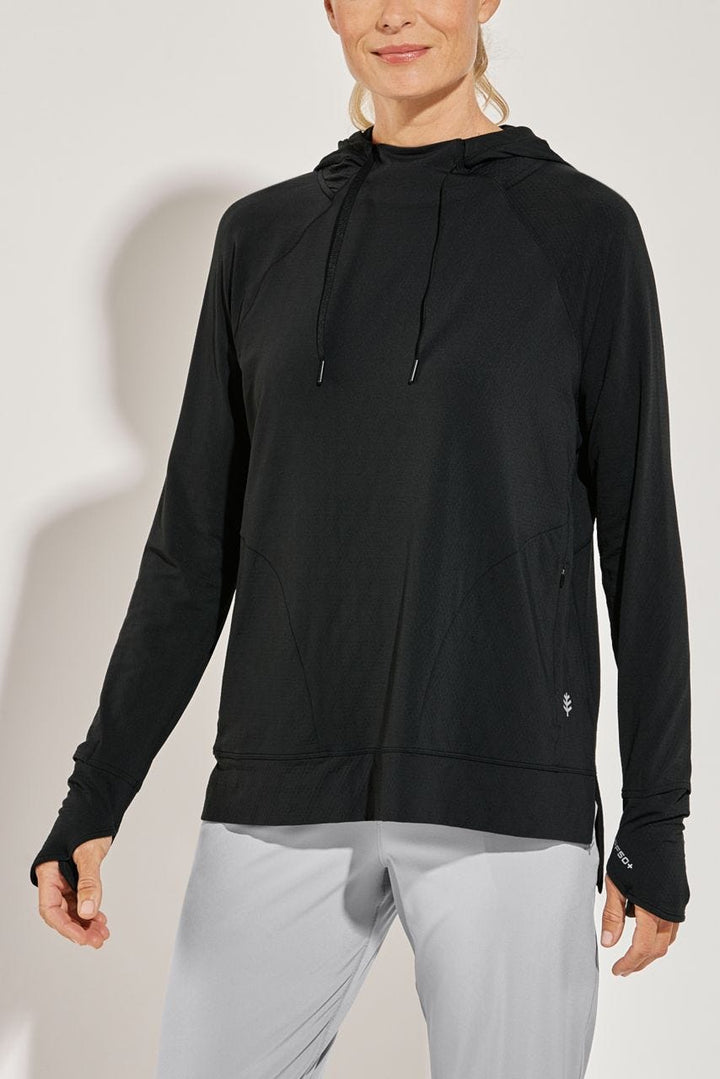 Women's Arabella Hoodie | Black Diamond Jacquard