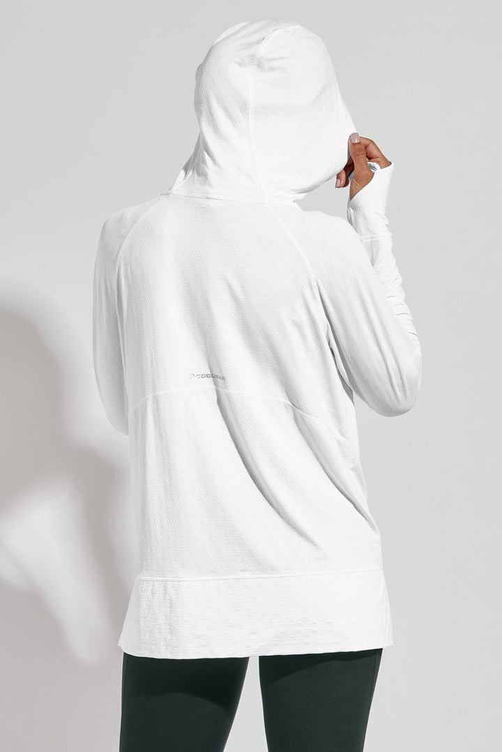 Women's Arabella Hoodie | White Diamond Jacquard