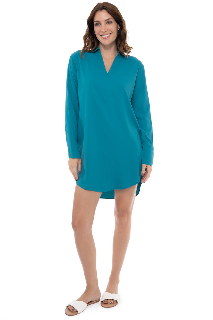 Women's Koesta Cover-Up | Tahitian Teal