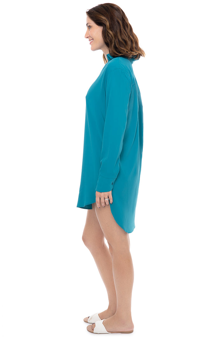 Women's Koesta Cover-Up | Tahitian Teal