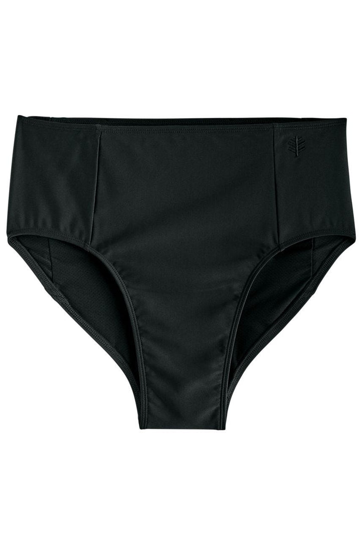 Women's Medley High-Rise Core Control Swim Bottoms | Black