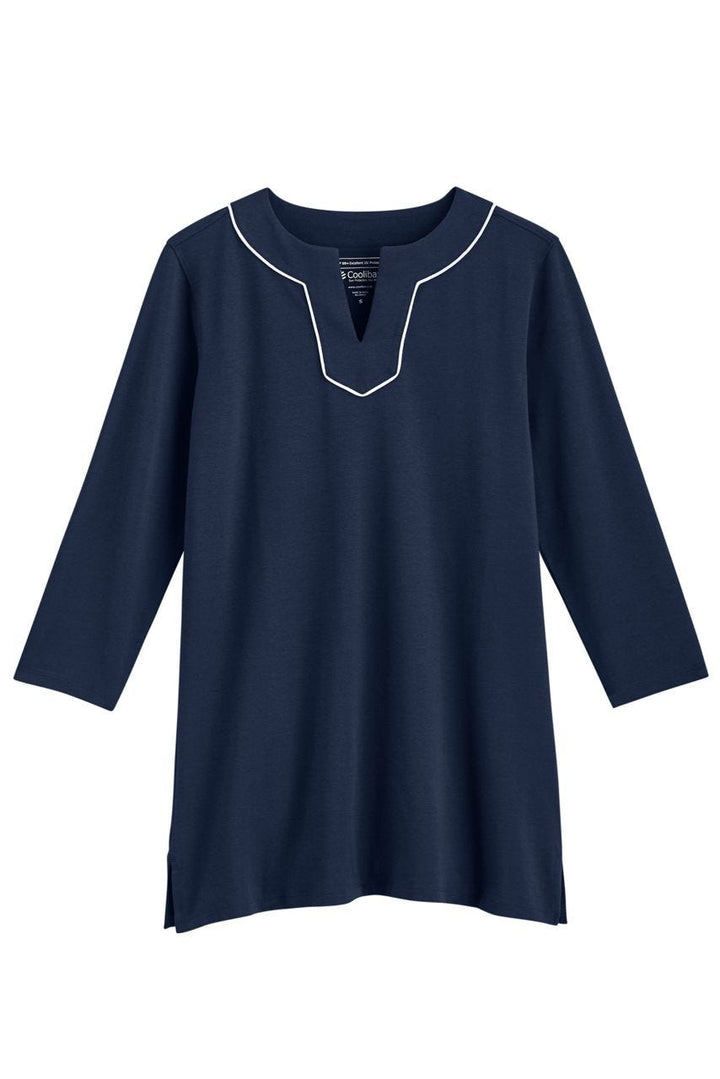 Women's Oceanview Tunic Top | Navy