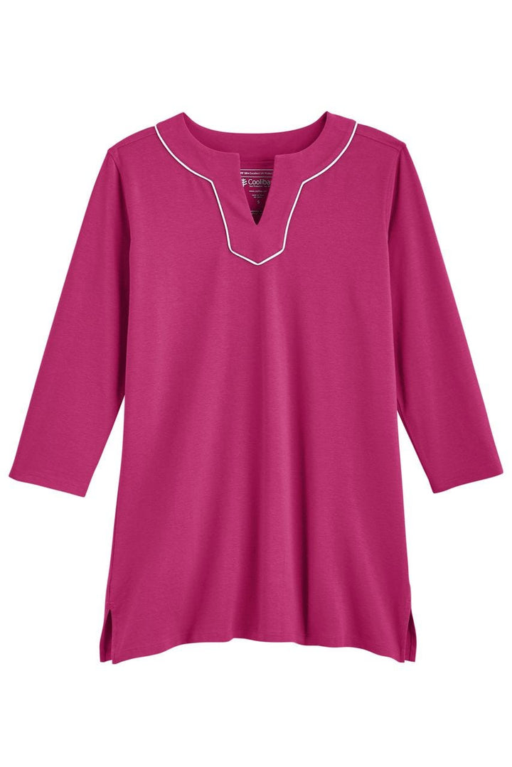 Women's Oceanview Tunic Top | Warm Angelica