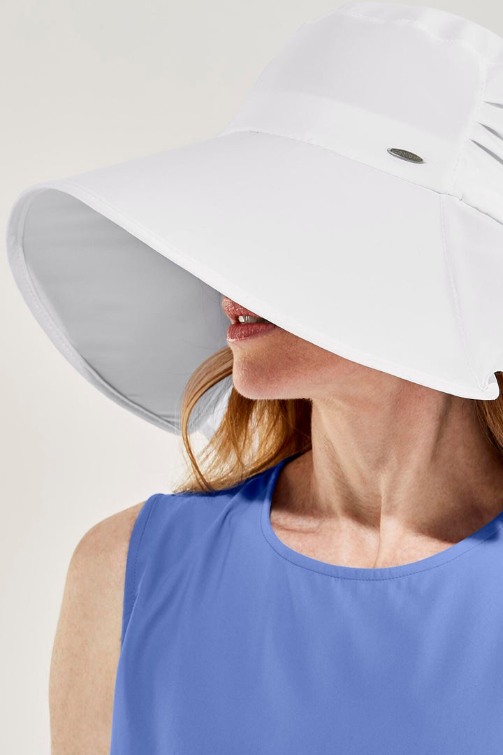 Women's Anastasia Elegant Full Coverage Hat | White