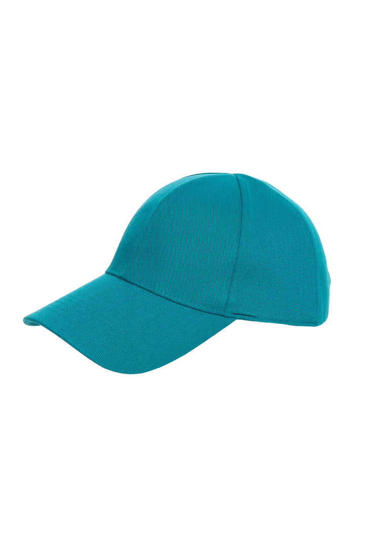 Unisex Zayne Cotton Ball Cap | Tahitian Teal