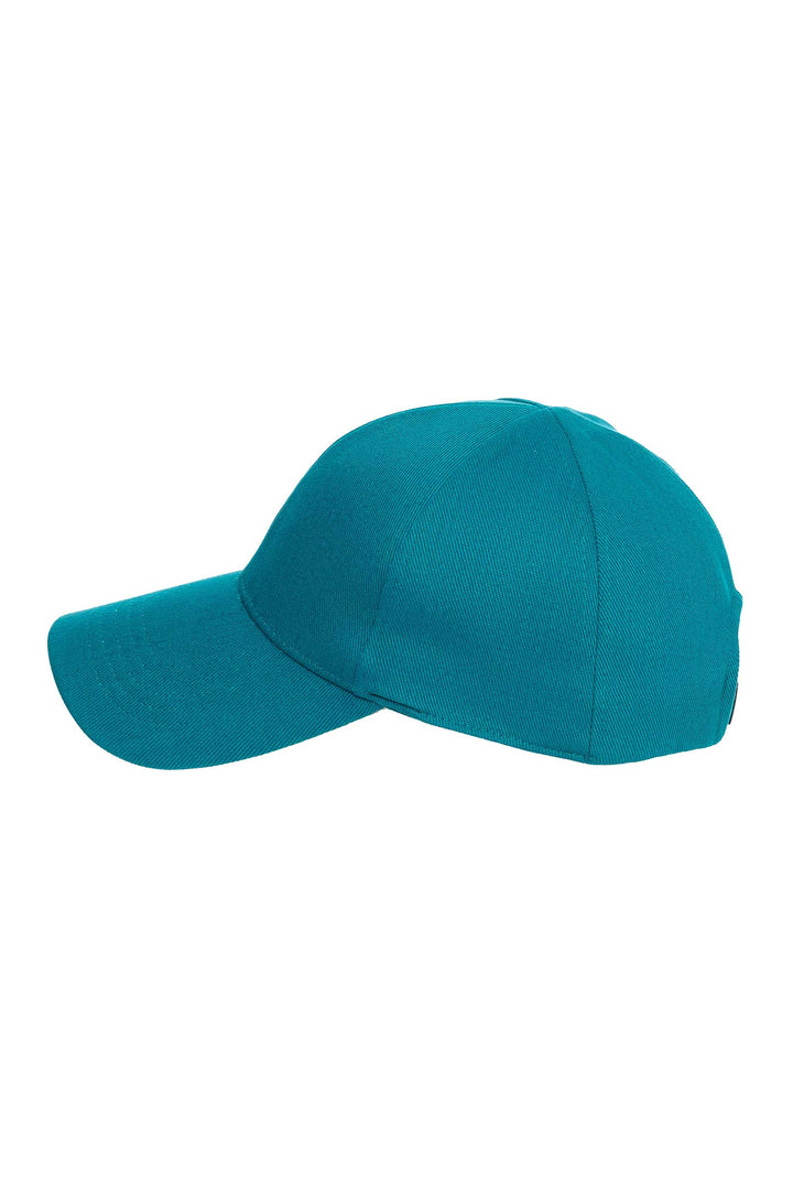 Unisex Zayne Cotton Ball Cap | Tahitian Teal