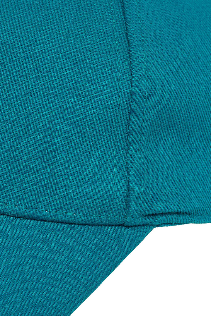 Unisex Zayne Cotton Ball Cap | Tahitian Teal