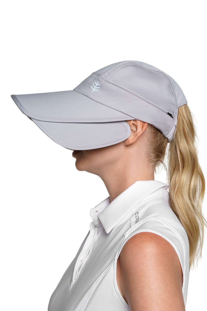 Olivia Convertible Sun Visor | Cloud Grey