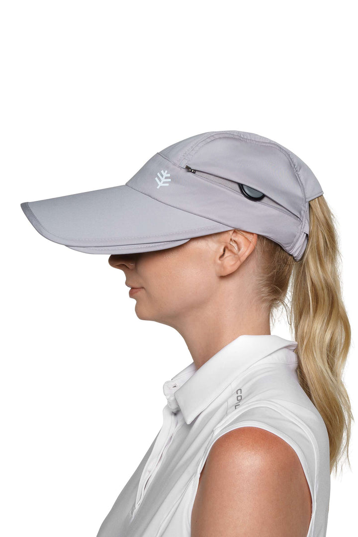 Olivia Convertible Sun Visor | Cloud Grey