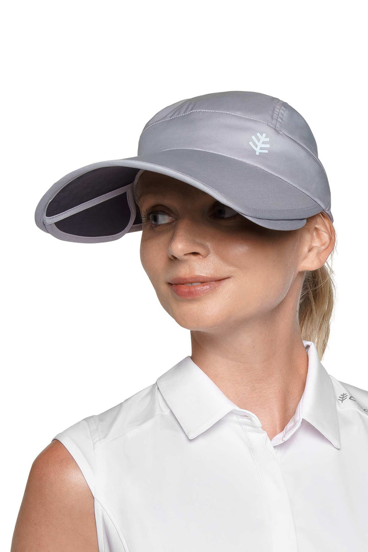 Olivia Convertible Sun Visor | Cloud Grey