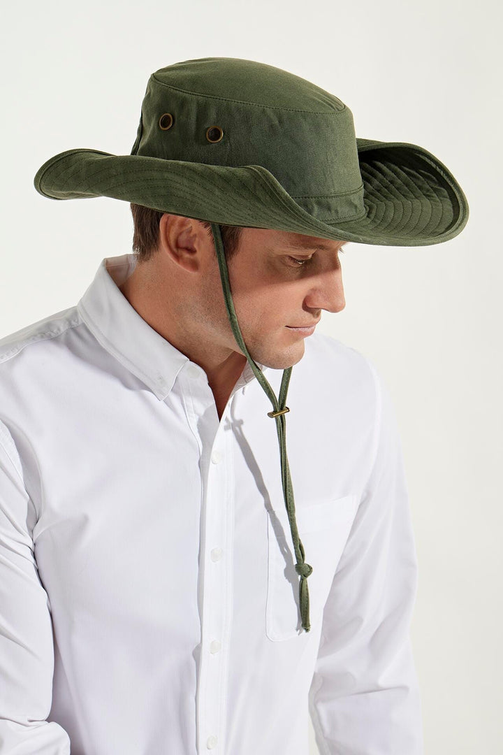 Charlie Cotton Bucket Hat | Forest Green