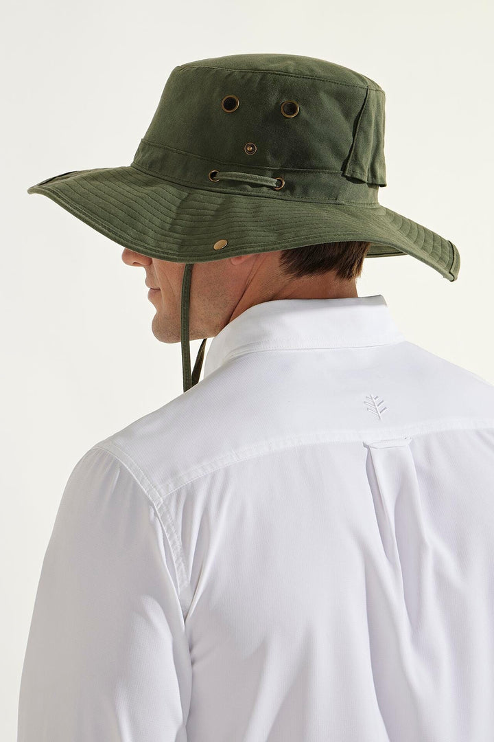 Charlie Cotton Bucket Hat | Forest Green