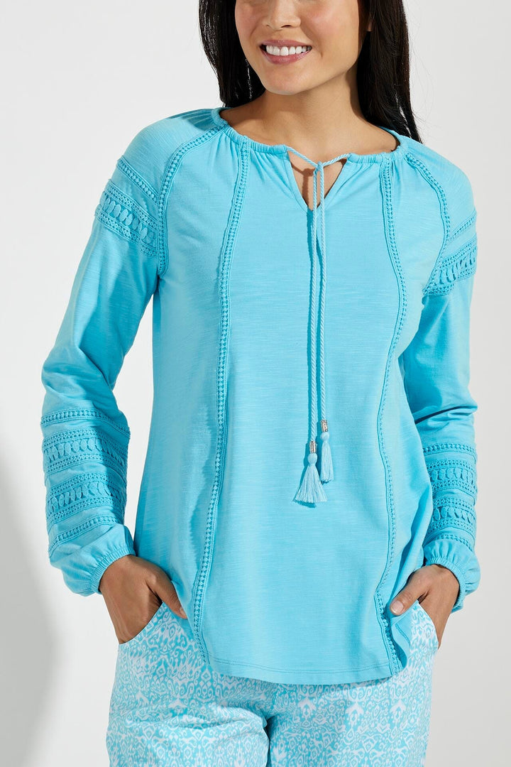 Women's Sarti Shirt | Aruba Blue