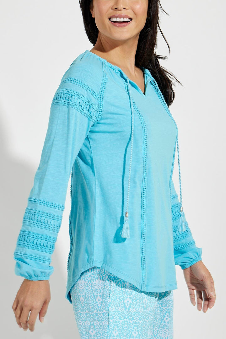 Women's Sarti Shirt | Aruba Blue