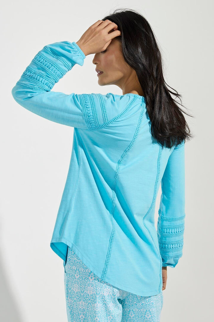 Women's Sarti Shirt | Aruba Blue