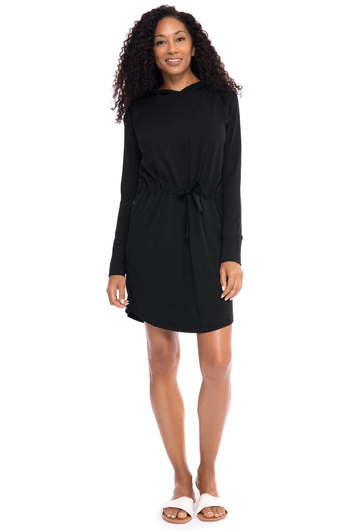 Women's LumaLeo Hoodie Dress | Black