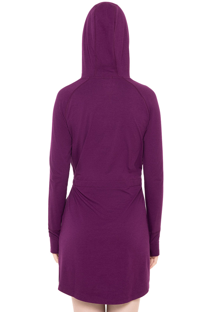 Women's LumaLeo Hoodie Dress | Rich Plum